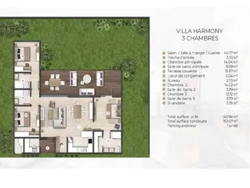 3 Bedroom Villa